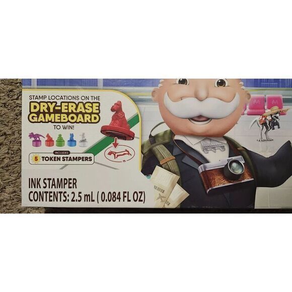 Monopoly Travel World Tour Board Game for Families and Kids Ages 8+ - Picture 2 of 4